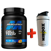 MuscleTech Cell-Tech 2270g Edelstahl Shaker Kreatin Tropical Citrus Punch